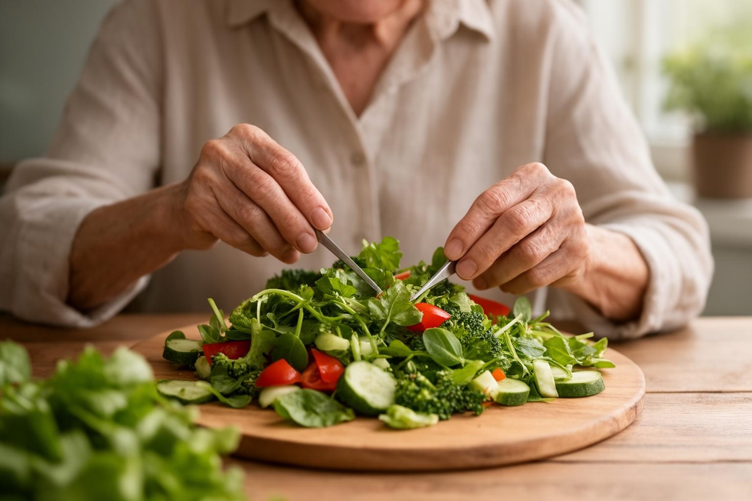 كيف تبدأ نظامًا غذائيًا نباتيًا بعد الخمسين: دليل عملي آمن وصحي