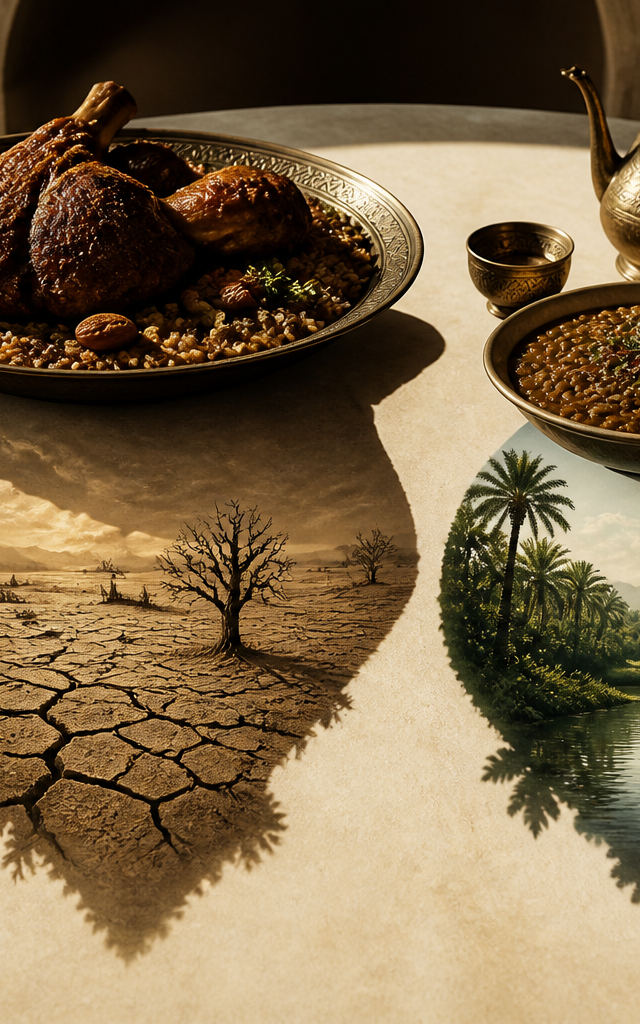 استعمار الأطباق: كيف يعيد النظام الغذائي العالمي صياغة المناخ العربي؟