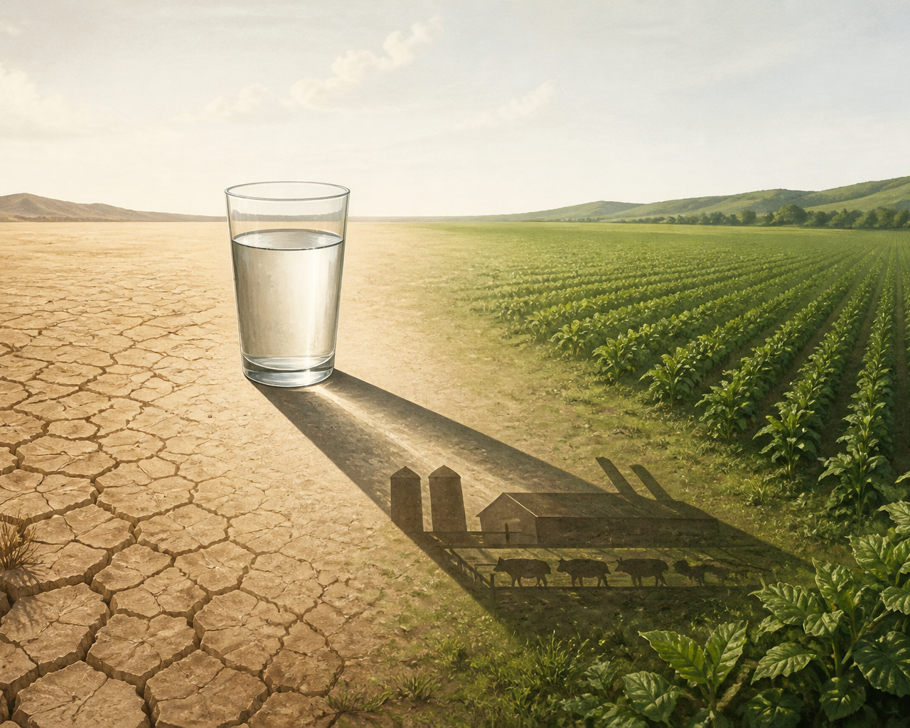 The Hidden Hydrology of Harvest: Why Your Lettuce Is 100% Water