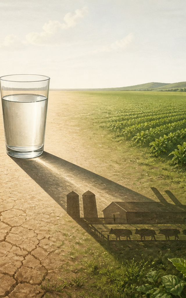 The Hidden Hydrology of Harvest: Why Your Lettuce Is 100% Water