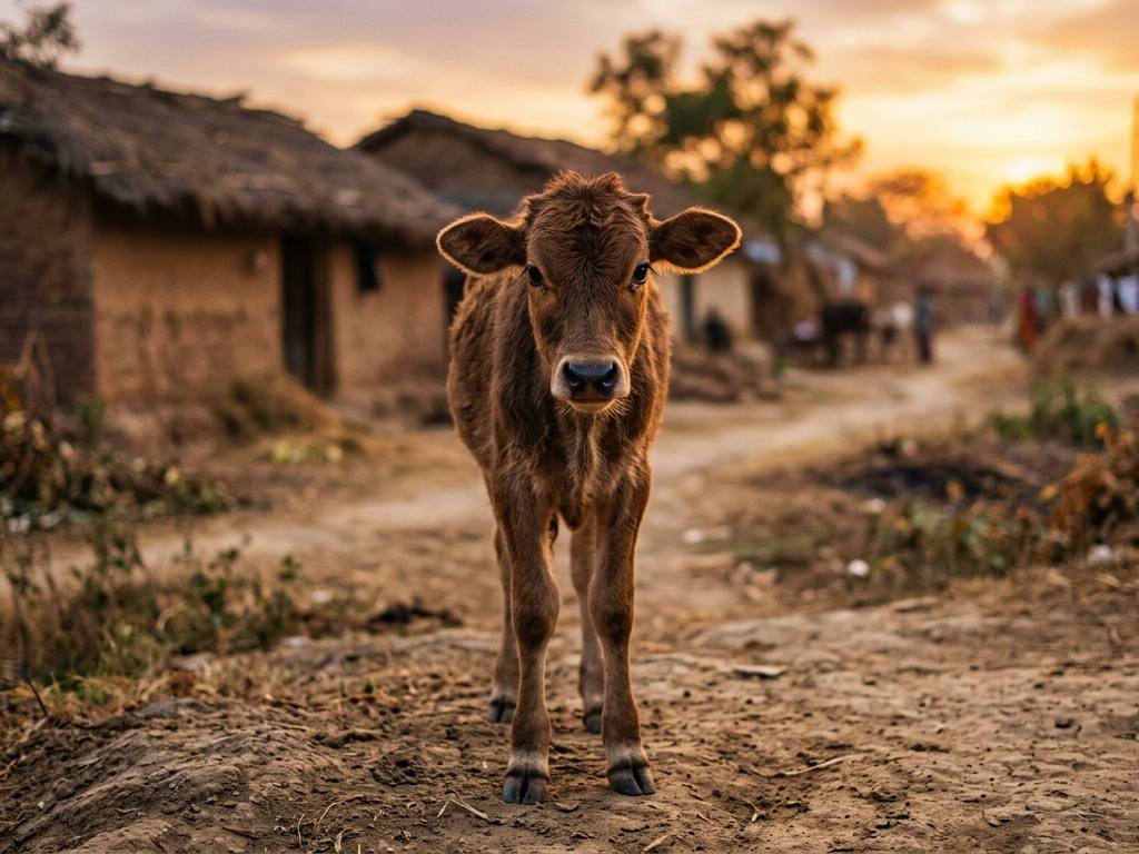 সবুজ ধানক্ষেত এবং কর্দমাক্ত চিংড়ি ঘেরের পাশাপাশি অবস্থান, যা ভূমির ব্যবহারের দ্বন্দ্ব ফুটিয়ে তোলে।