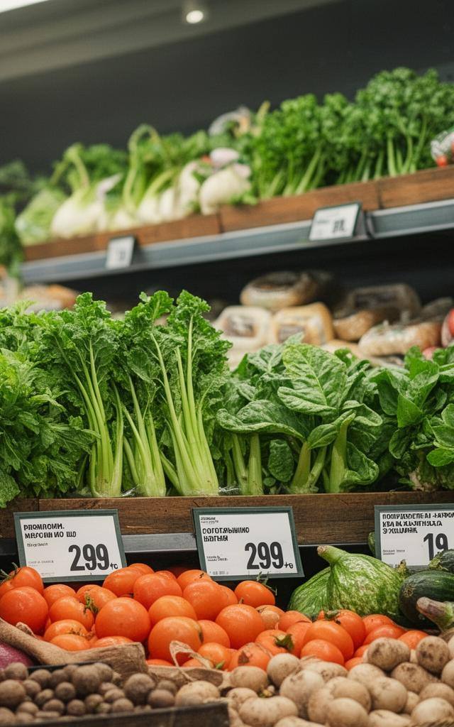 Полка с растительными продуктами Vemondo в супермаркете, цены сравнимы с мясом, 2026 год
