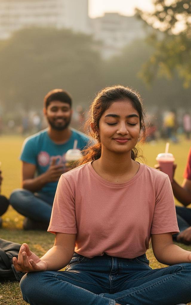 ভেগান বার্নআউট কাটিয়ে উঠতে ঢাকার তরুণ সক্রিয়কর্মীরা পার্কে বিশ্রাম নিচ্ছেন