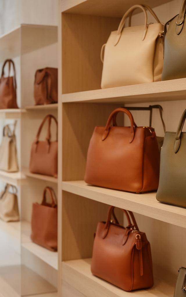 Alternatives au cuir dans la mode française : sacs vegan élégants en boutique parisienne