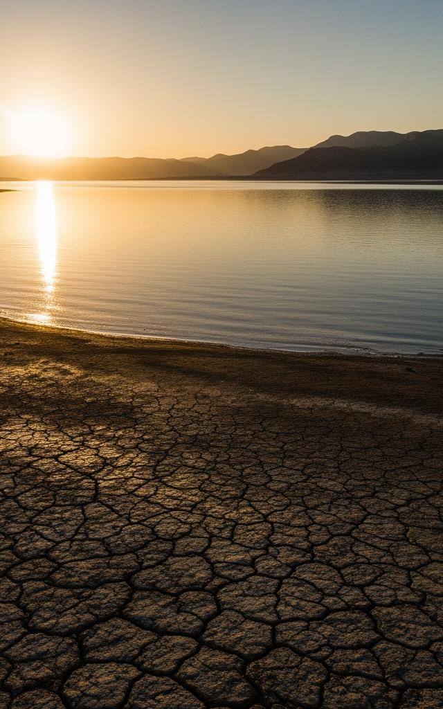 कोलोराडो नदी टियर 2 संकट में झील मीड का सूखता जलाशय