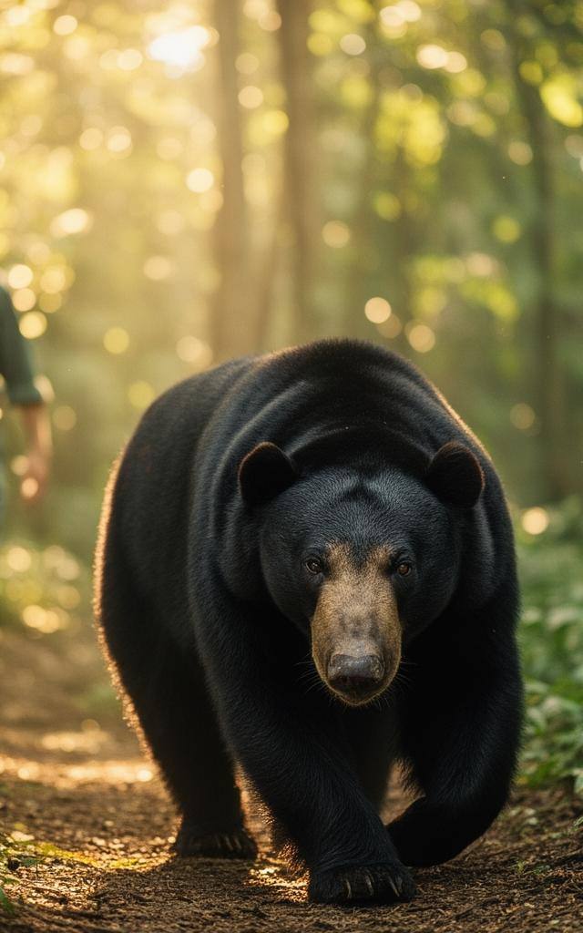 Oso negro asiático en un santuario, muestra de la esperanza tras el cierre de granjas de bilis de oso en Vietnam