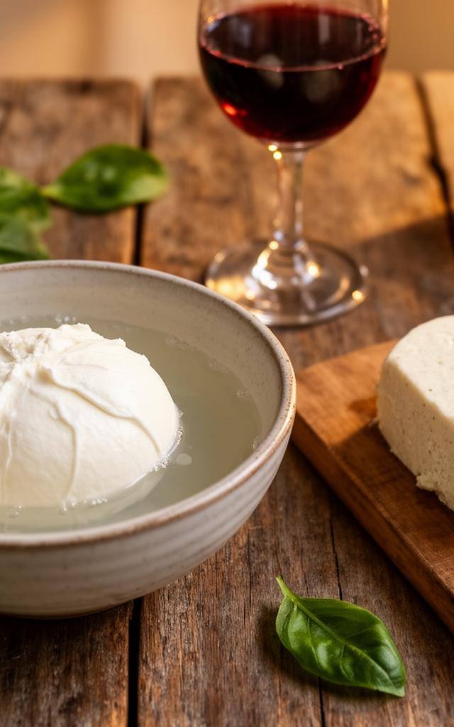 Duel mozzarella bufflonne vs végétale sur une table française