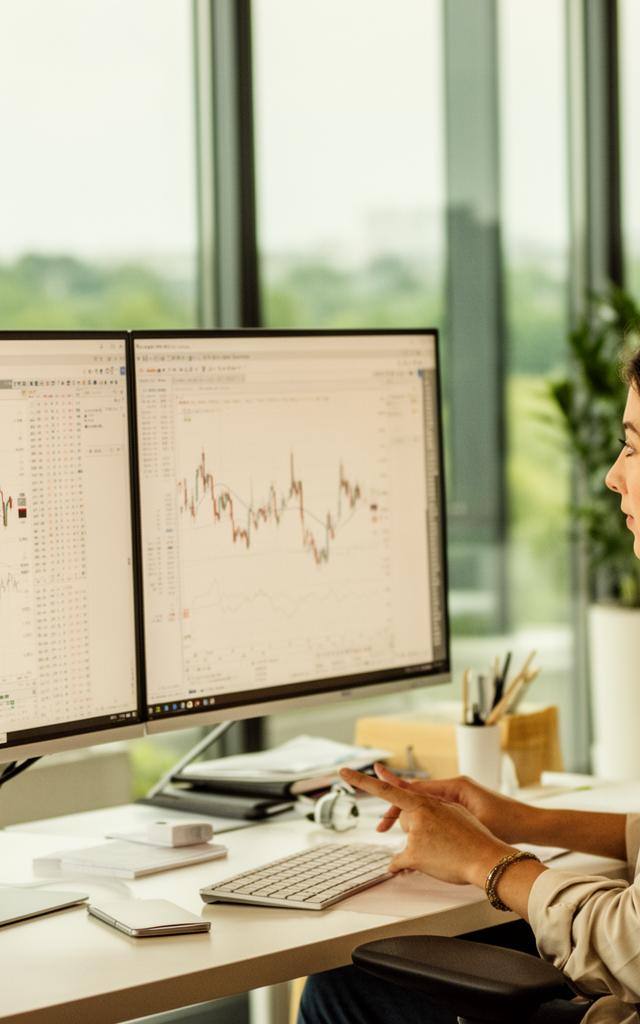 Analystin prüft nachhaltige ESG-Investmentplattformen anhand des couvée Plus Ratings