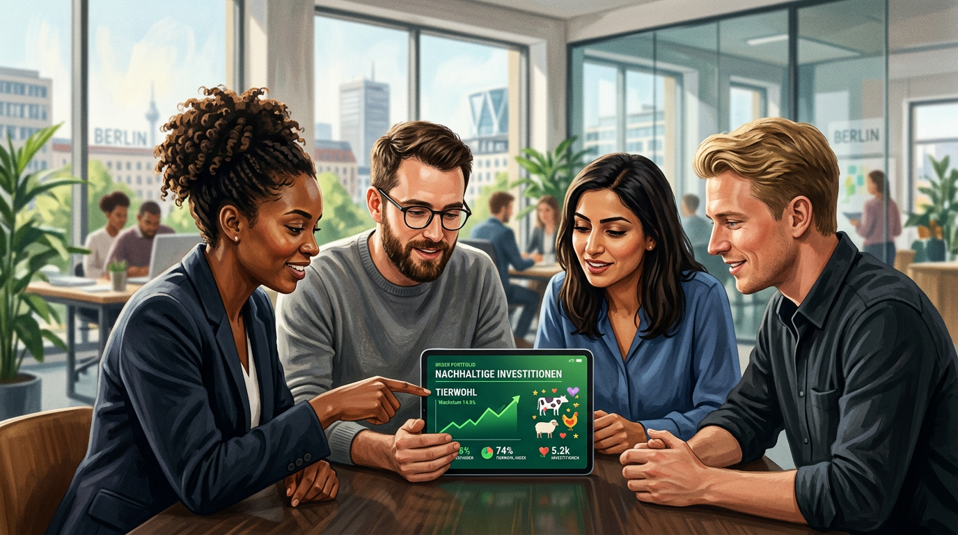 Ein futuristischer Kontrollraum zeigt eine digitale Stadtkarte mit Energieflüssen für Künstliche Intelligenz im Klimaschutz.