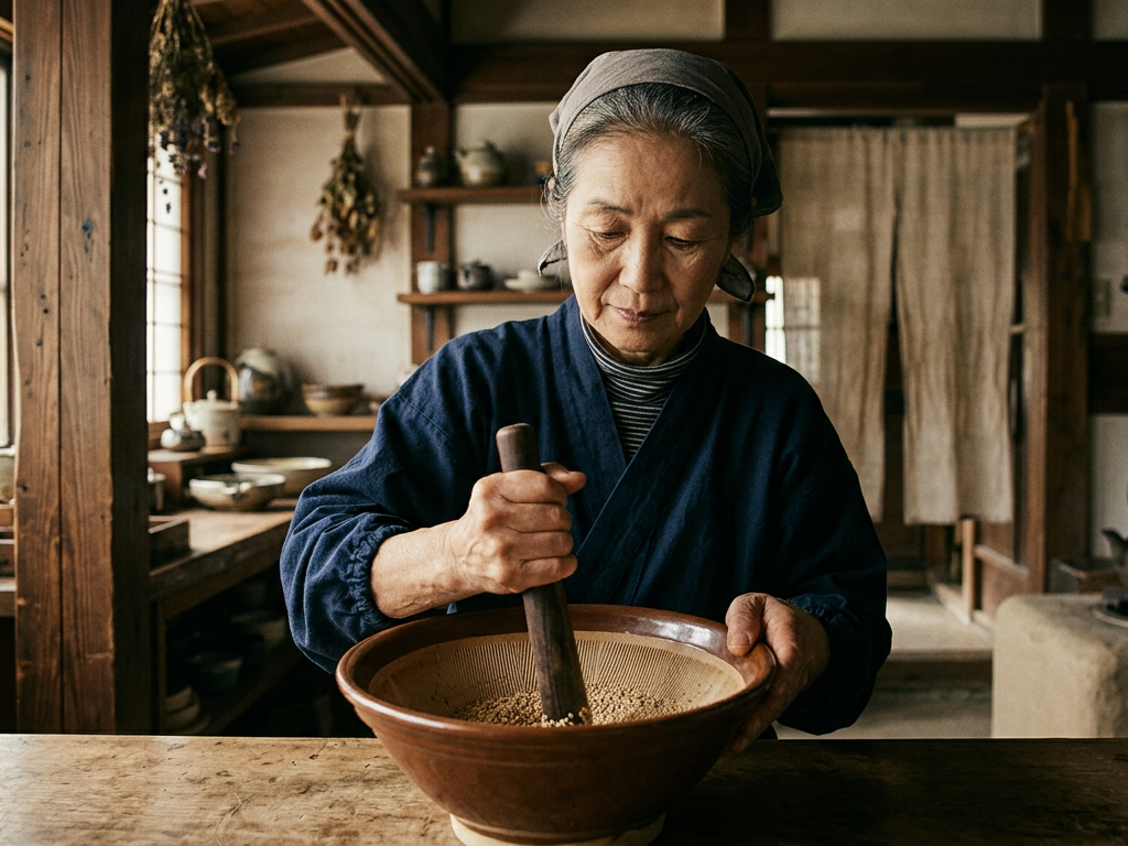 Mains préparant du seitan artisanal à partir de produits simples pour éviter les additifs industriels.
